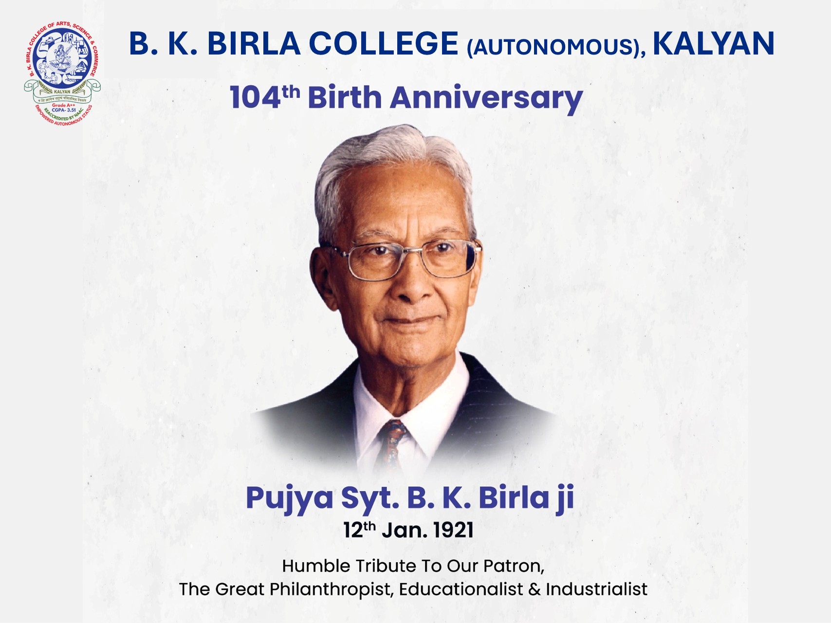 B.K. Birla College of Arts, Science & Commerce, Kalyan